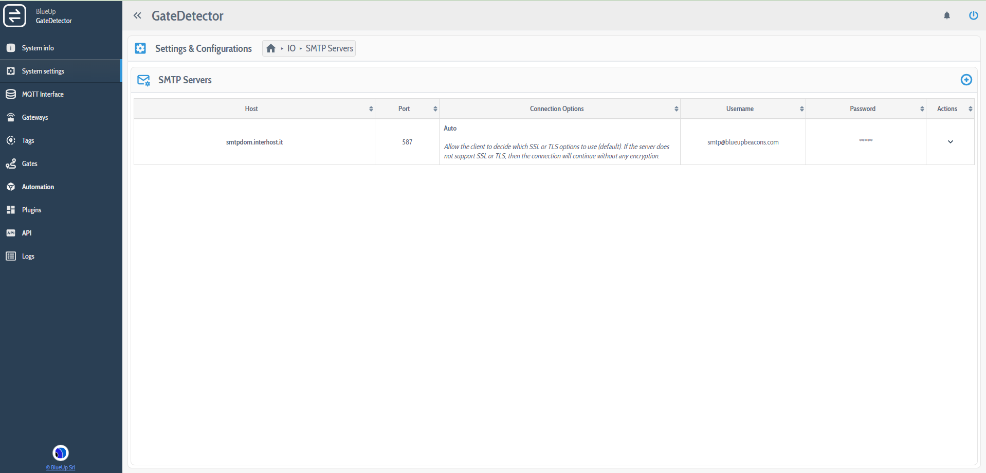 System settings - MQTT Brokers