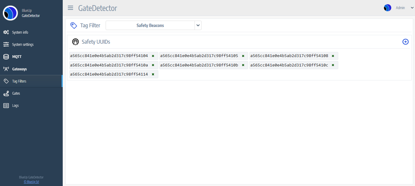 Tag filters
