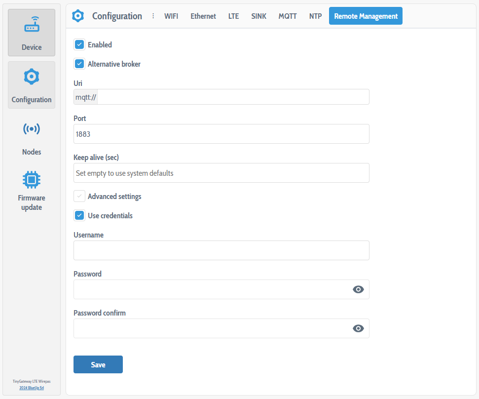 Remote Configuration
