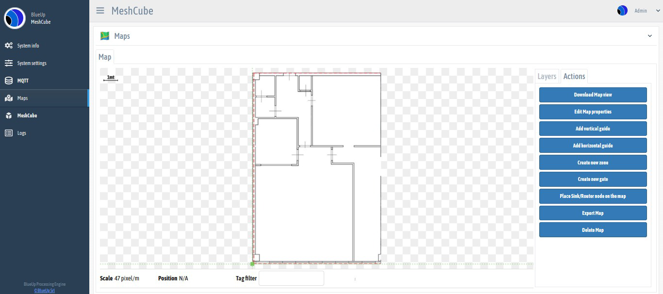 Place Nodes on the map