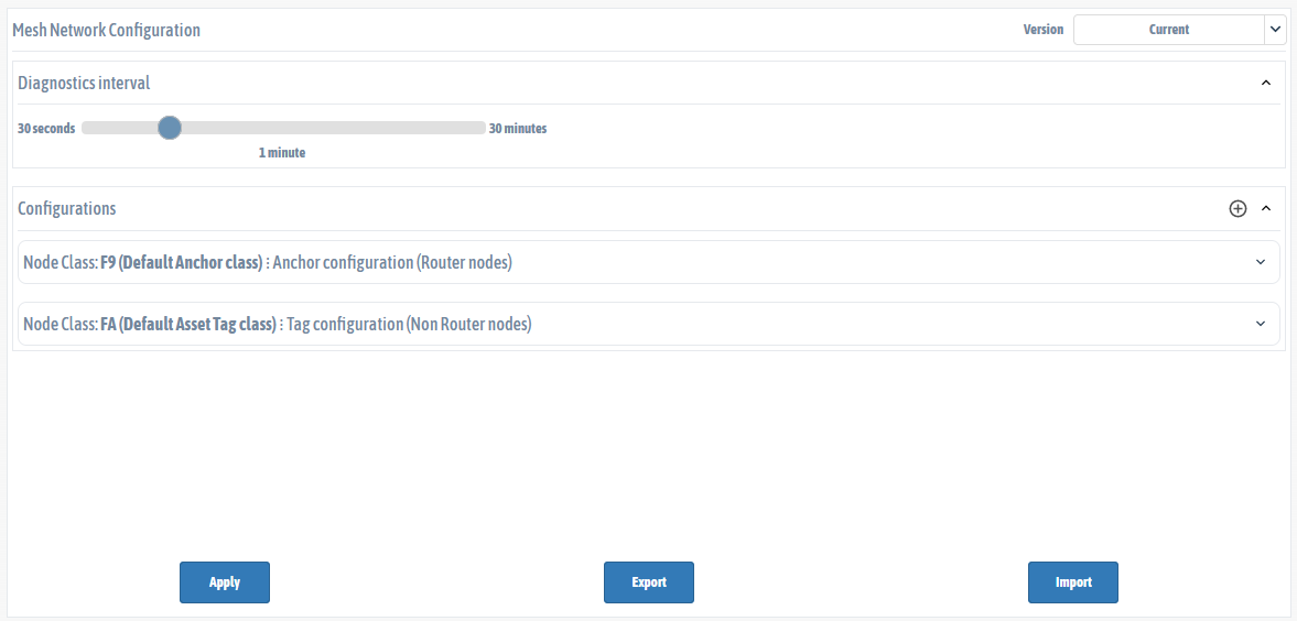 Network Configuration