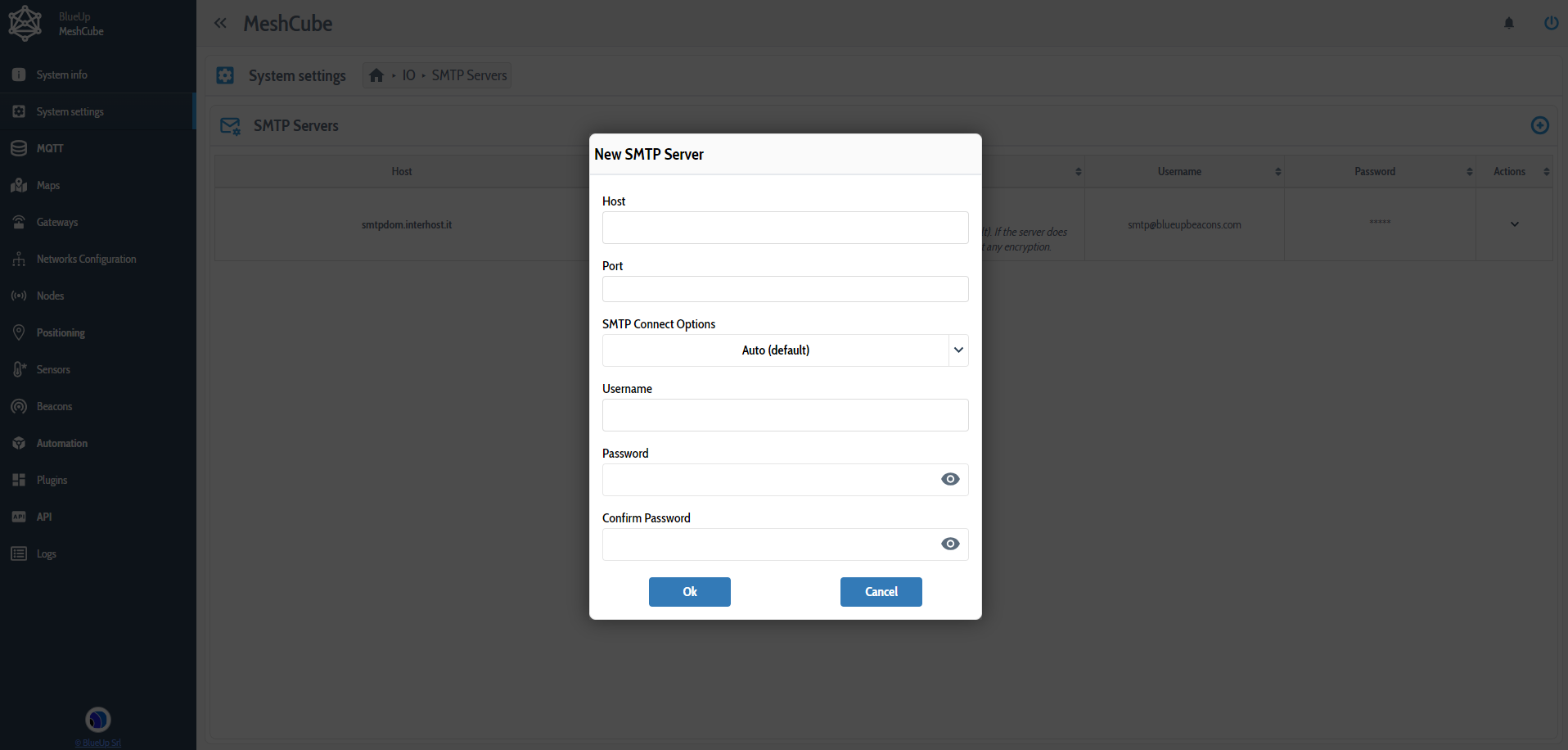 System settings - MQTT Brokers