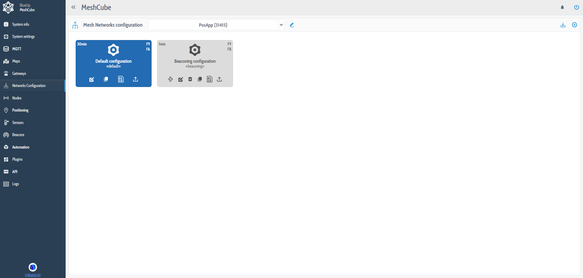 Network Configuration - main