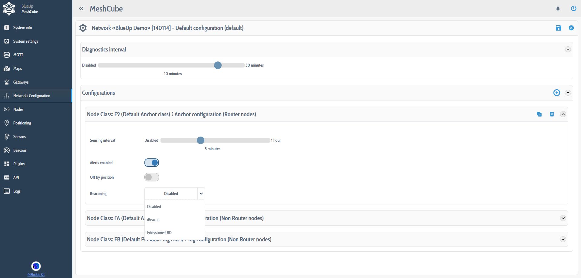 Router configuration